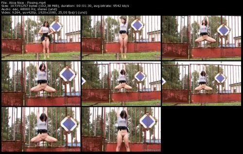 LoveWetting Alice Nice – Pissing Public Fun 2018