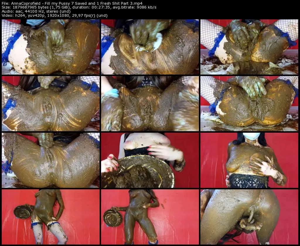 AnnaCoprofield – Fill my Pussy 7 Saved and 1 Fresh Shit Part 3 2018