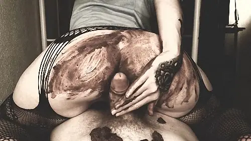 DirtyBetty – CRAZY wife POOP on my dick 2018