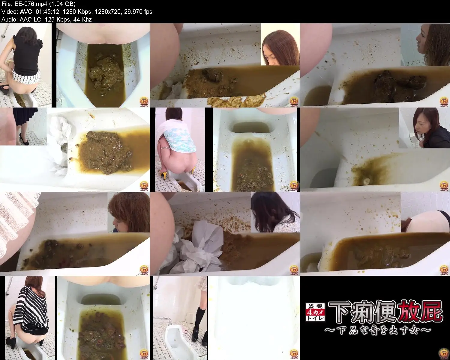 DLEE-076 Girl Chimes Nasty Diarrhea EVO