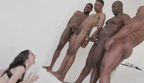 LegalPorno Sex dream comes true for Linda Love with four black
