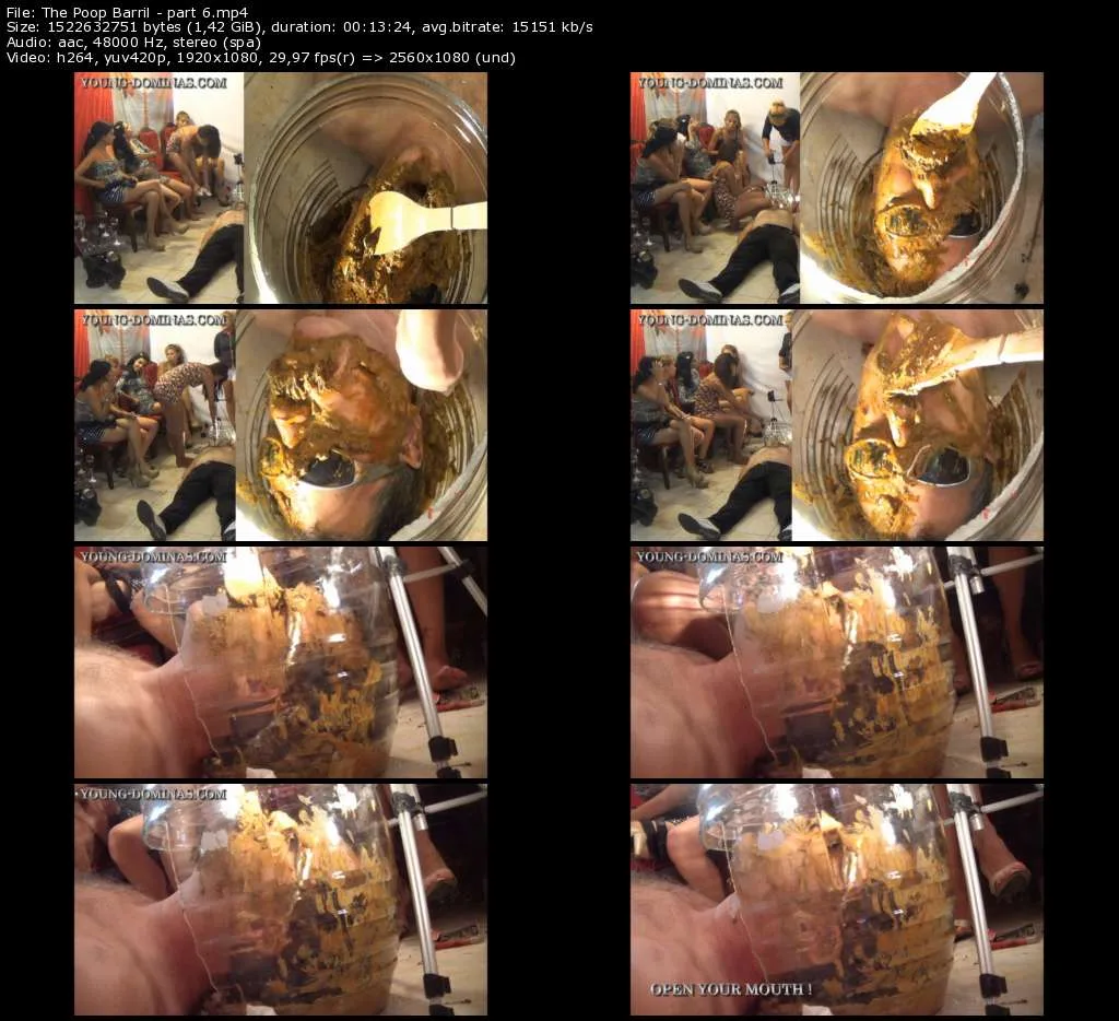 Young- Dominas The Poop Barril – part 6