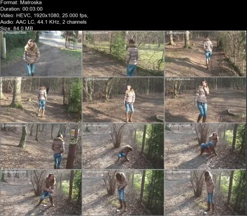 Cynthia Takes A Desperate Pee In The Park