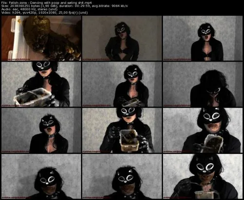 Fetish-zone – Dancing with poop and eating shit