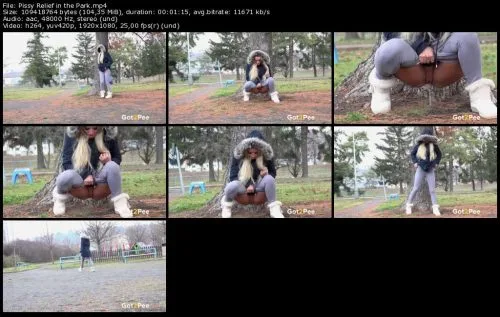 Got2Pee Pissy Relief in the Park Victoria Pure 2019