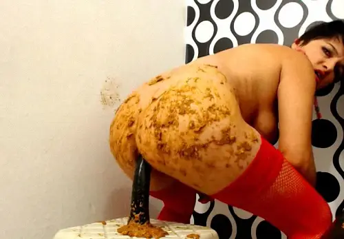 Smeared Buttocks