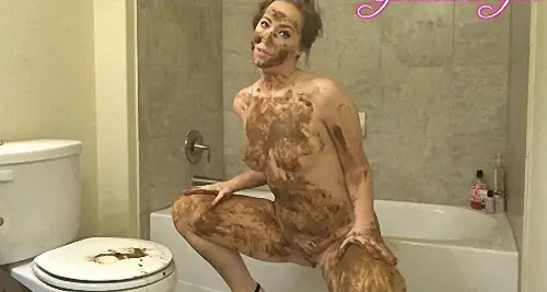 Blackmailed – Stripper heels Leggings Shit Body Face smear