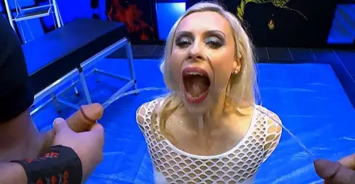 Brittany Bardot double penetration-Fisting and Peeing domination