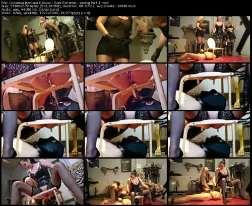 Contessa Barbara Calucci – Scat Extreme – saving Part 1