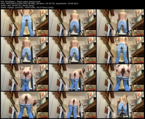 EllaGilbert – Messy jeans slavery