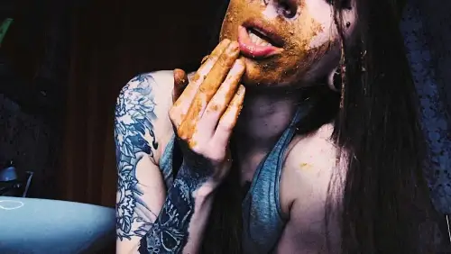 Girl with Shit in Panty