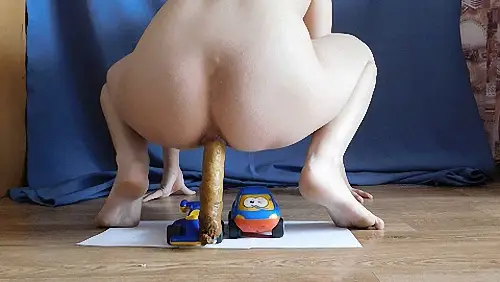 KatyaKASS – Fetish socks and toys with shit