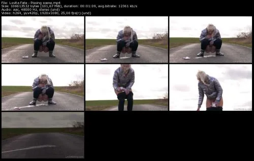 Lovita Fate – Pissing scene