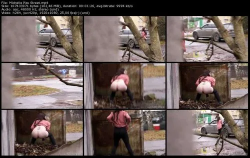 Michelle Piss Street