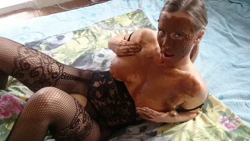 Mouth Full Of Shit With Brown Wife