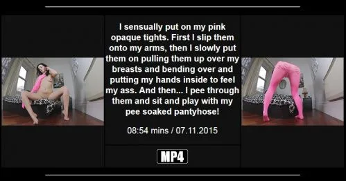 Pink Tights Pee