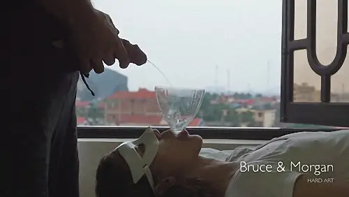 Piss and cum funnel for morgan