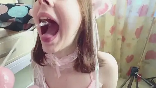 Pissing in the ass girlfriend and then in the mouth