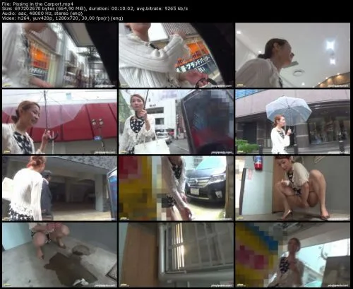 Pissing in the Carport