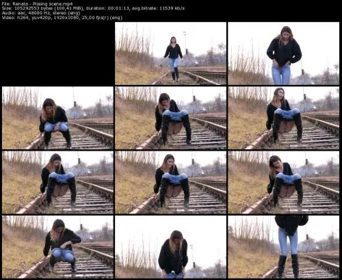 Renata – Pissing scene