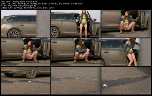 Sally – Pissing scene March