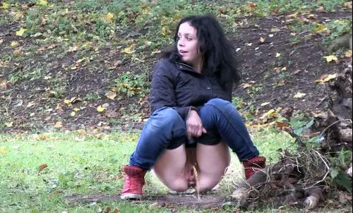 Shy Teen Got2Pee