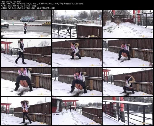 Snowy Pee