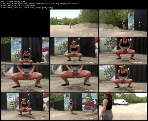 Straight Pissing