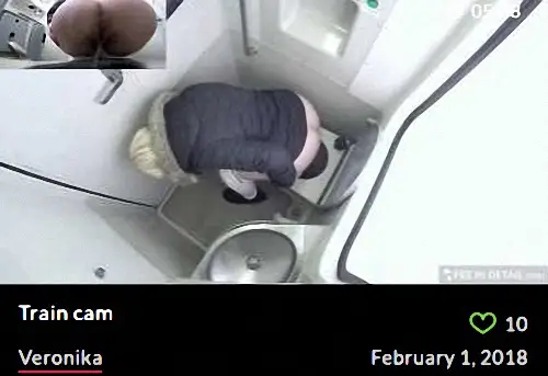 Veronika Novotna – Train cam