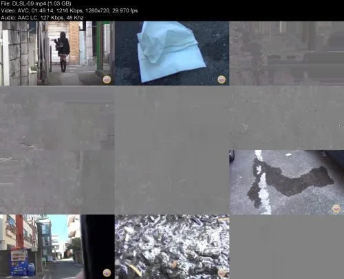 DLSL-09 Real record hidden camera, opeed vagina open air peeing, chapter 1