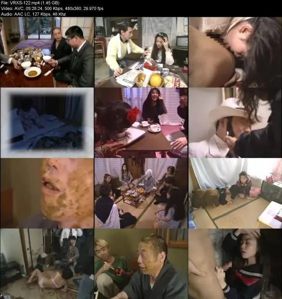 VRXS-122 Hayashi Yumika ,Nakagawa Nami One Its Manure Family Robinson