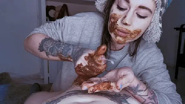 DirtyBetty Amateur crazy family scat sex and blowjob 2019