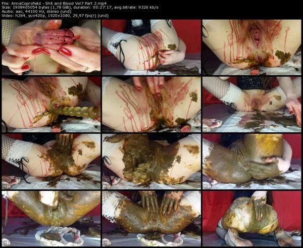 AnnaCoprofield – Shit and Blood Vol7 Part 2 2019
