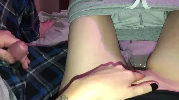 Couple wetting the bed and fucking till we cum 2019