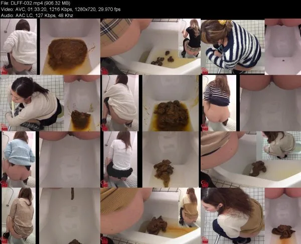 DLFF-032 Jade Filth Sneak peek – Poop diary recording
