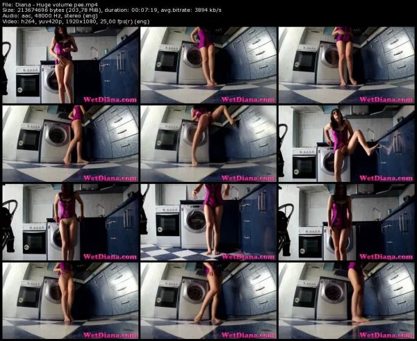 Diana – Huge volume pee 2019