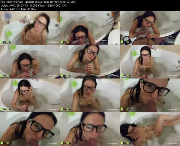 InolaAndAxel – golden shower rain 10