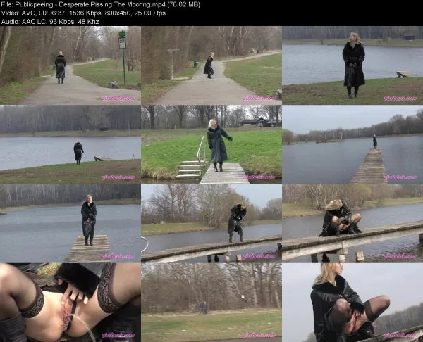 Publicpeeing – Desperate Pissing The Mooring