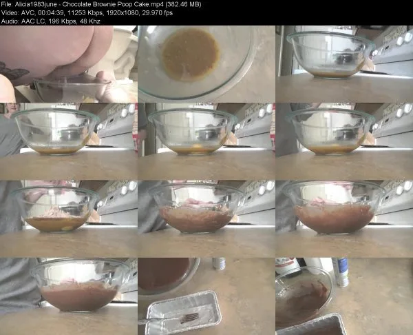 Alicia1983june – Chocolate Brownie Poop Cake