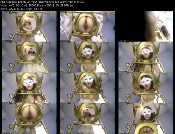 Goddess SHITS On Your Face Worship Me Worm