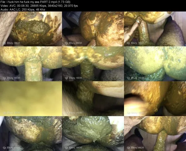 I fuck him he fuck my ass PART 2 women scat videos, 2019
