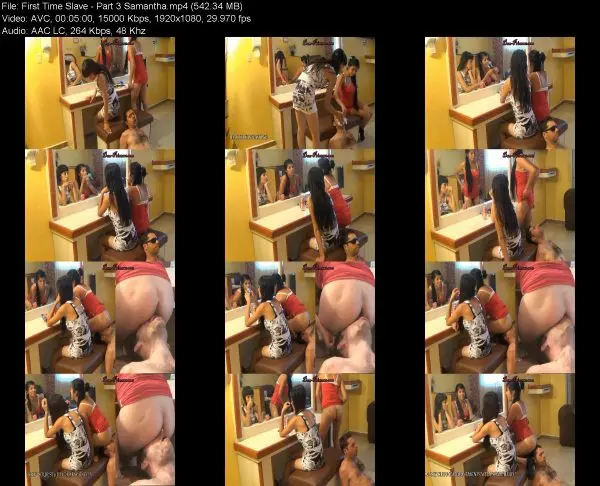 First Time Slave – Part 3 Samantha toilet slave, FullHD 2019