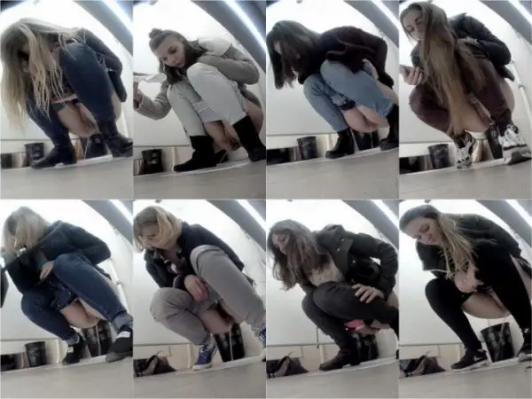 VoyeurBank Toilet 2288-2344 girls pee in toilet video