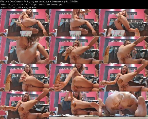 AnalDirtyQueen – Fisting my ass to find some treasures