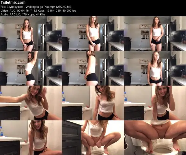 Ellybabyxoxo – Waiting to go Pee