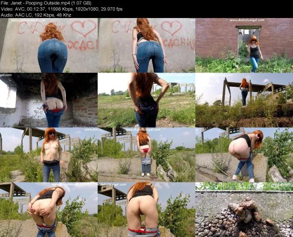 Janet – Pooping Outside