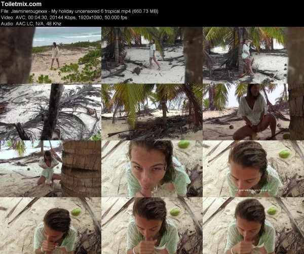 Jasminerougexxx – My holiday uncensored 6 tropical