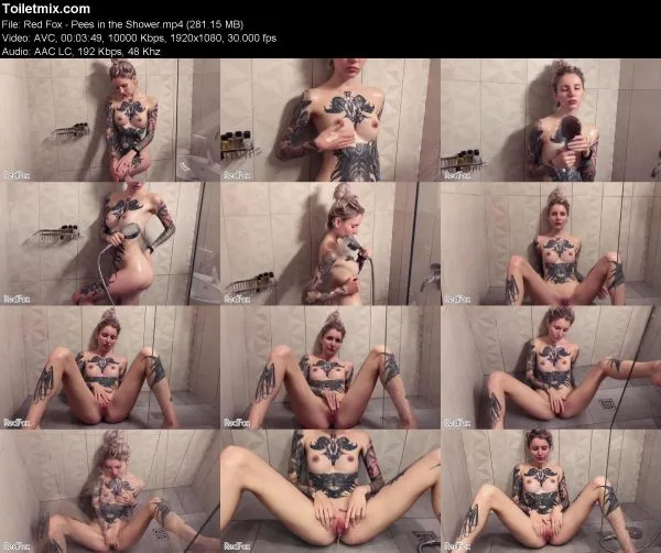 Red Fox – Pees in the Shower