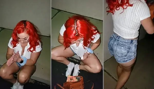 Scarlett Rivers – Pissing on herself