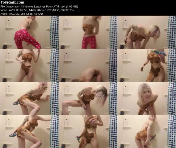 Xxecstacy – Christmas Leggings Poop ATM